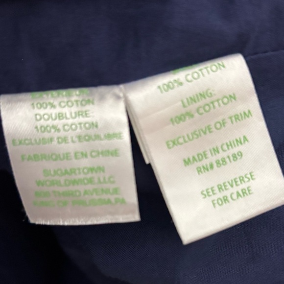 Lilly Pulitzer Valli Shift Dress True Navy Blue Size 2 - Picture 12 of 16